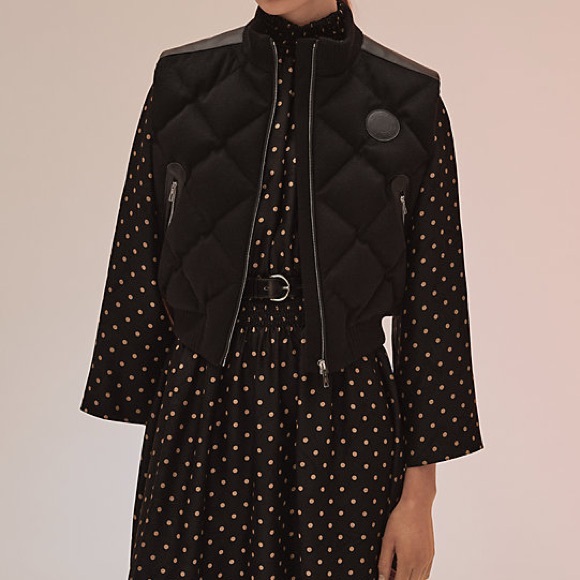 Hermes cashmere puffer vest - Picture 8 of 11